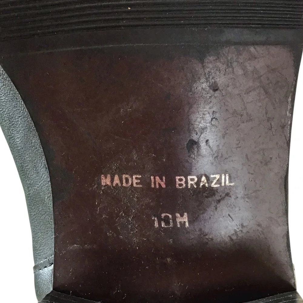 Studio Works The Sharry Boot Black Leather Riding Boots
